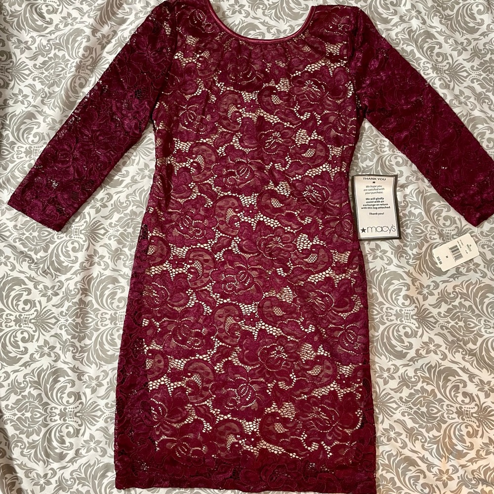 Macy’s long sleeve dress.